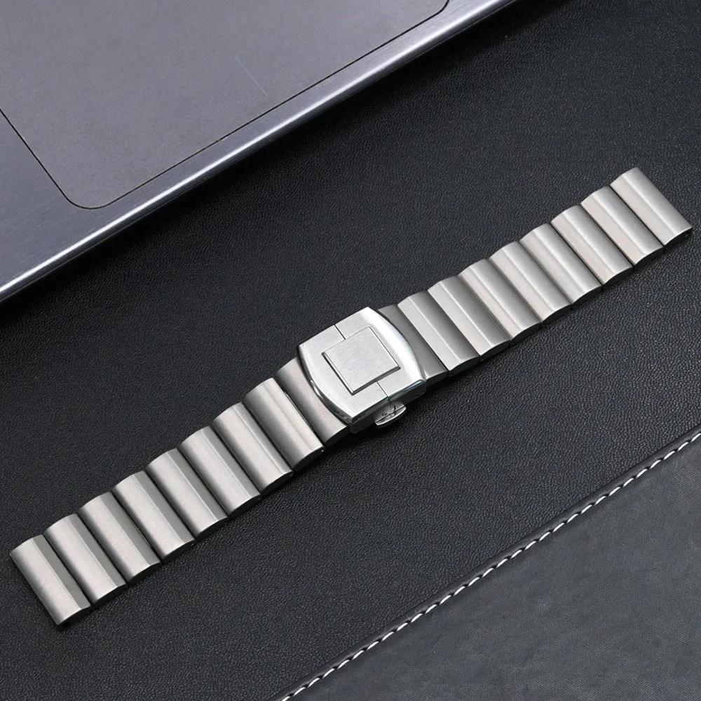 

22mm Titanium Luxury Strap for Huawei GT4/3Pro 46mm 316L Stainless Steel Buckle Bracelet for Huawei Watch 4/4Pro Ultimate Band 22mm серебряный
