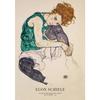 Klimt and Schiele Art Exhibition Print Gustav Klimt Vintage Garden Art Print Egon Schiele Women Famous Painting Decor Canvas Art