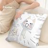 Cartoon Cute Toro Inoue Cat Pillow Case 3D Print Polyester Fiber 40*40cm Home Sofa Throw Decoration Festival Gift