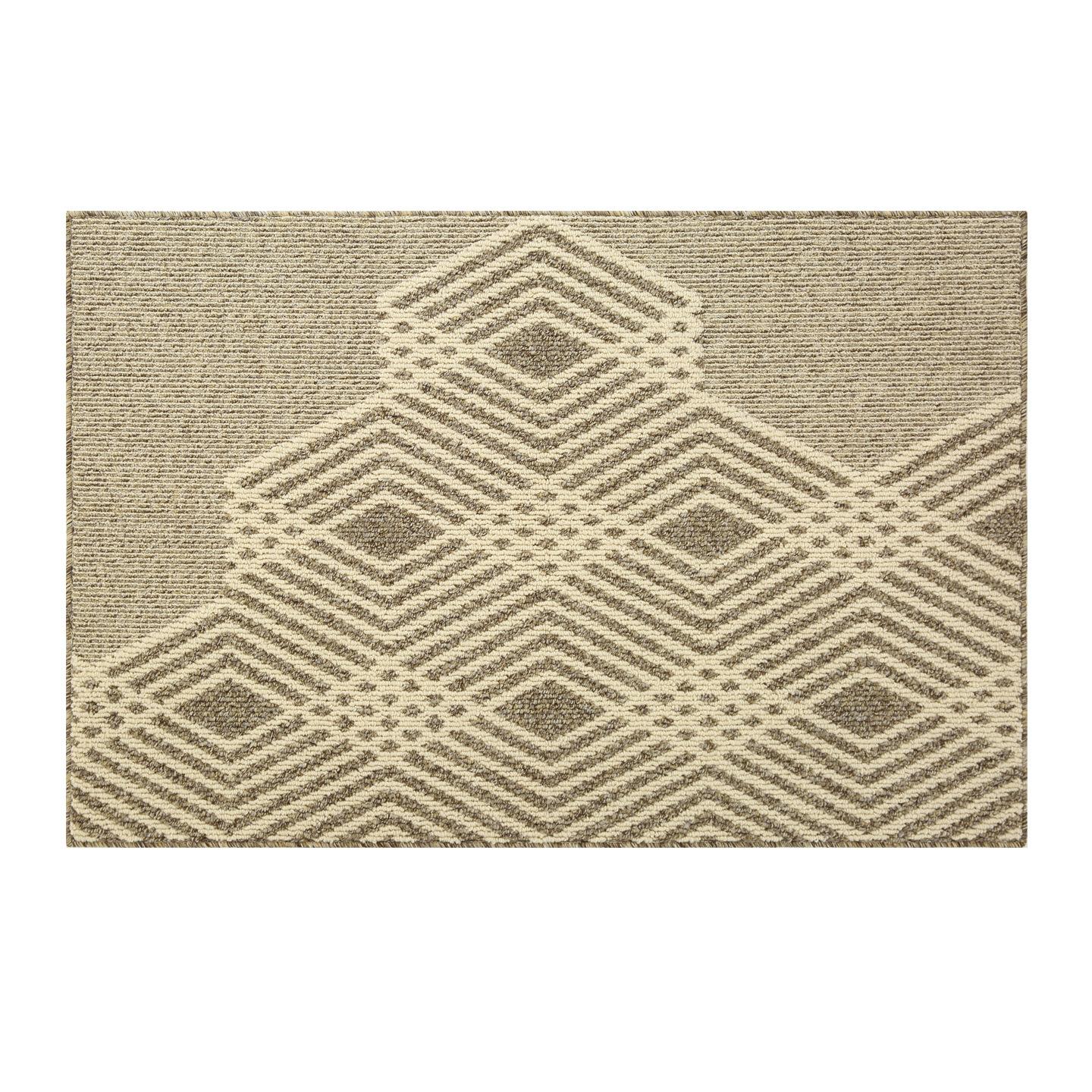 

High-end Door Mats Non Slip Entrance Doormat Rubber Bottom Water Absorbent Bathroom Carpet Plaid Weave Rugs Hallway Floor Mats 50x80cm