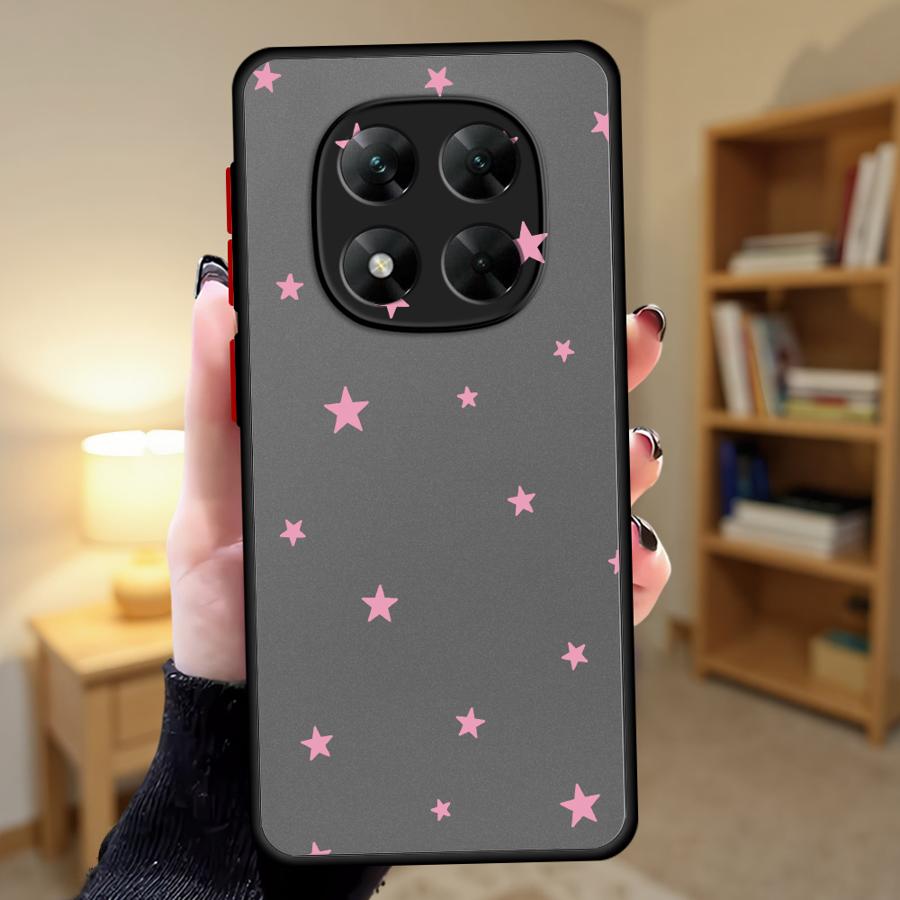 

Чехол для Xiaomi Redmi Note 14 9S 13 Pro Plus 12 10 13C 11 14C A4 Funda Задняя крышка телефона Милые простые звезды Redmi Note 11