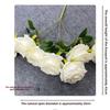 7 Heads Real Happy Rose Flower 9 Colors Mini Valentine's Day Flowers Photography Photo Gift Crystal Grass Bouquet