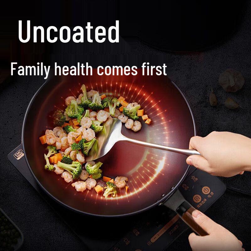 Shangheng 32CM Cast Iron Wok