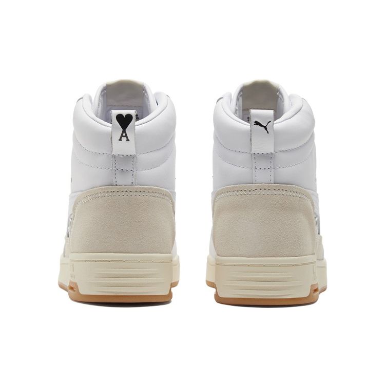Puma AMI x Slipstream Mid White Pristine Unisex Sneakers 384342-01