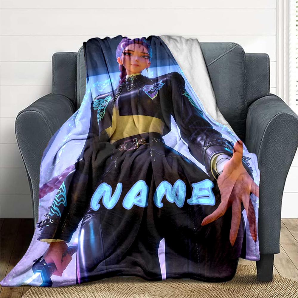 Custom 1pc Name: Tiger's Guardian Blanket, Soft And Comfortable Blanket, Casual Warm, Camping Travel Blanket, Birthday Gift Q912144