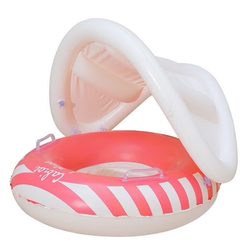 Children s Lollipop Swim Seat Ring with Sunshade