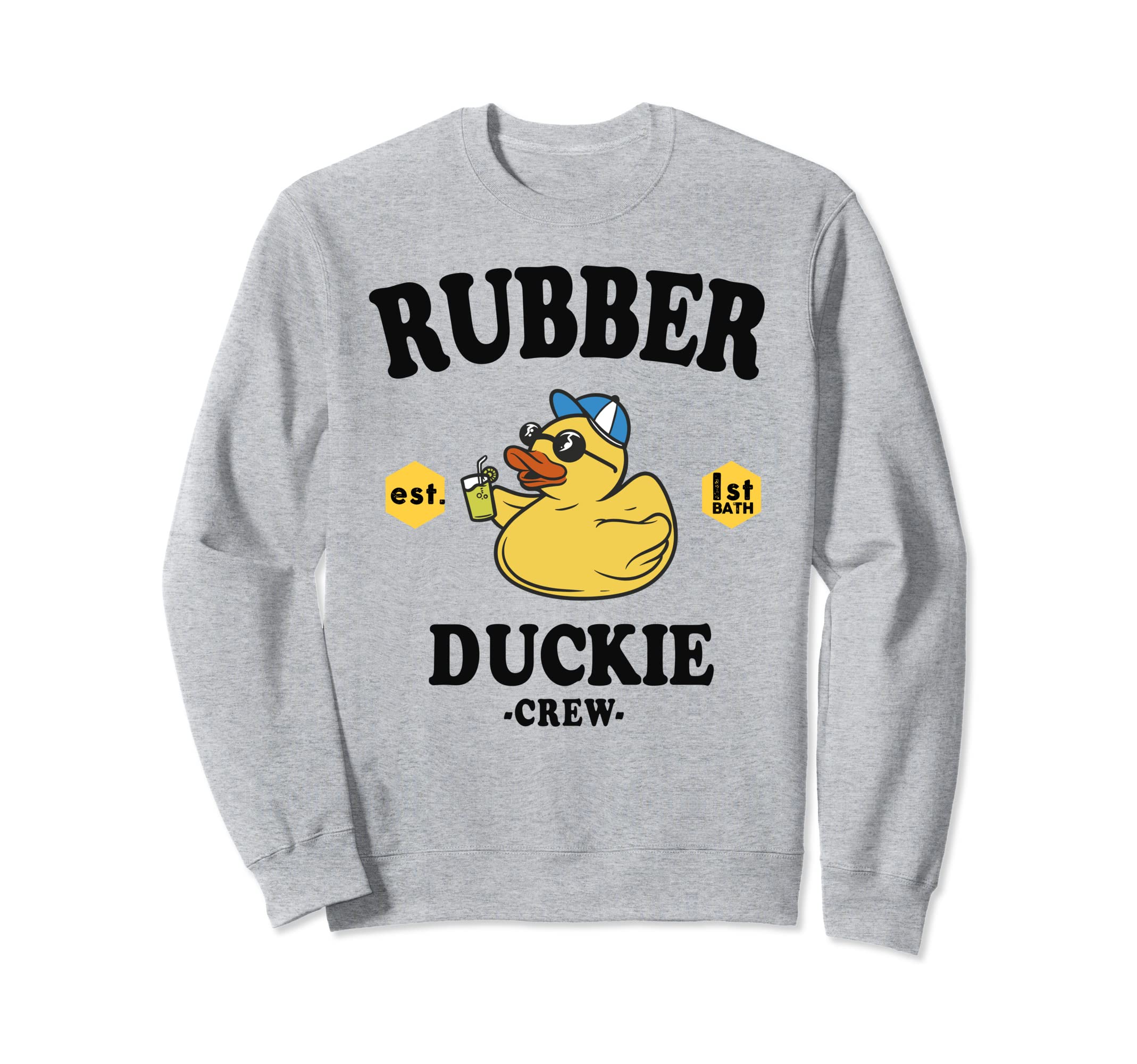 

Rubber Duck Yellow Ducky Crew Bus Duck Duck Toy Trainer сірий колір