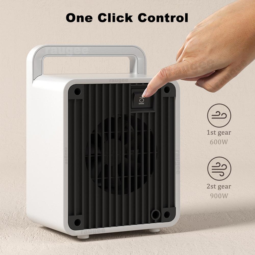 Electric Heater 220V Heating Fans Hot Air Blower Portable Mini PTC Heater Home Room Bathroom Heater Small Desktop Space Heater