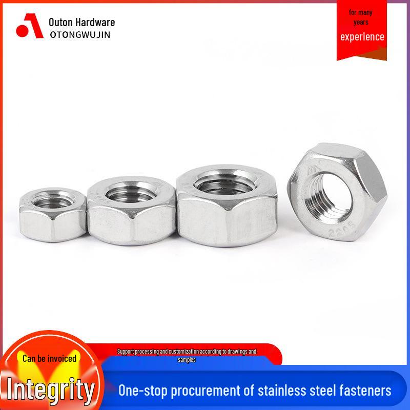 Duplex 2205 Stainless Steel Grade 8.8 Hex Lock Nut (M6-M36) M6