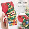 Christmas Wallet Flip Case For Infinix Smart 20 10 9 7 6 5 4 Plus HD with Card Slots Kickstand Feature