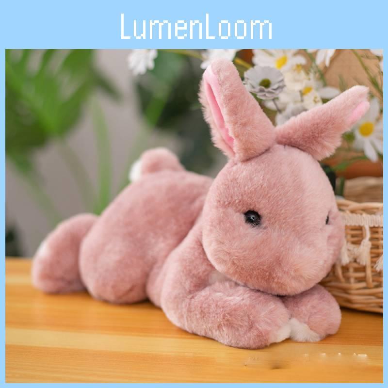 Rabbit Simulation Plush Stuffed Toy Animal Dolls Room Decoration Gifts Kids