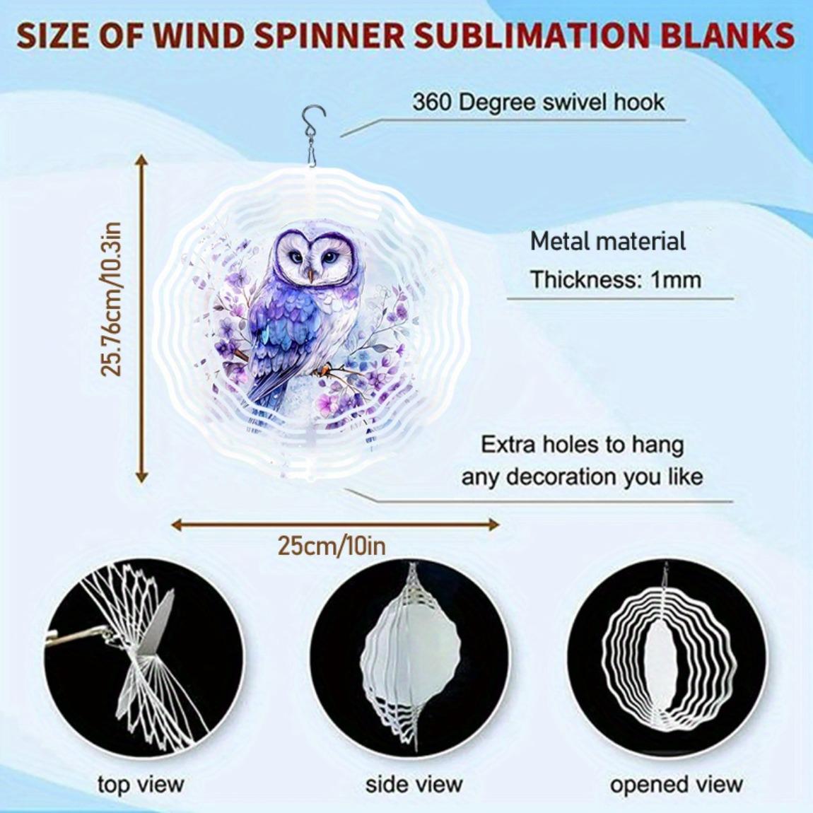 

Красочный 3D Флюгер-Сова Металлический Садовый Декор с Цветочным Дизайном для Украшения Двора, Патио, Сада Не Требуется Электричество Прочный Подарок