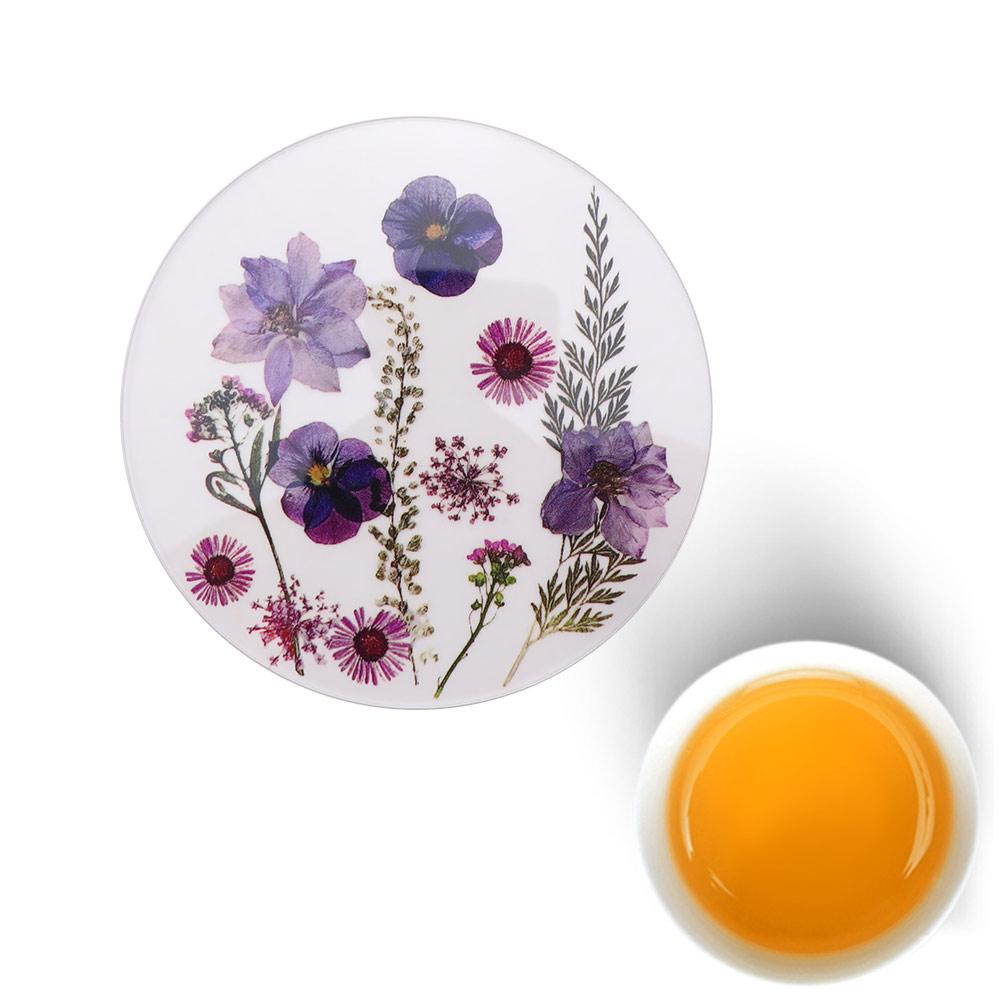 Round Acrylic Coasters Colorful Cup Mat Table Decoration Insulation Pad Tea Table