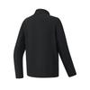 Fila Ski Series Fleece Lined Warm Minimalist Stylish Casual Sports Training Versatile Comfortable Jacket Men Jackets Deep-Black A11M546503FBK