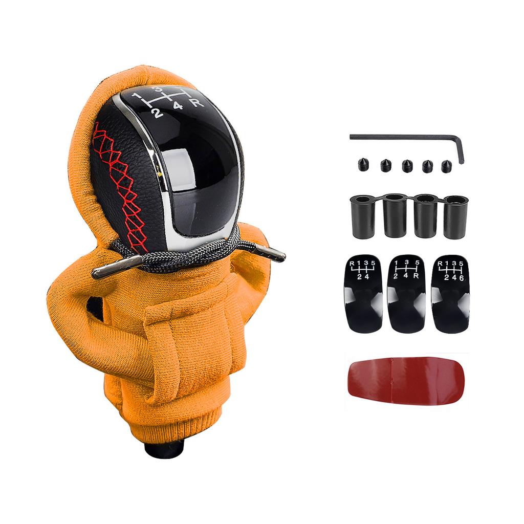 M8 M10 M11 M12 Universell 5/6-Gang Leder Schaltknauf Ersatz Manuelles Auto Schaltstock Schaltknauf Schaltknauf