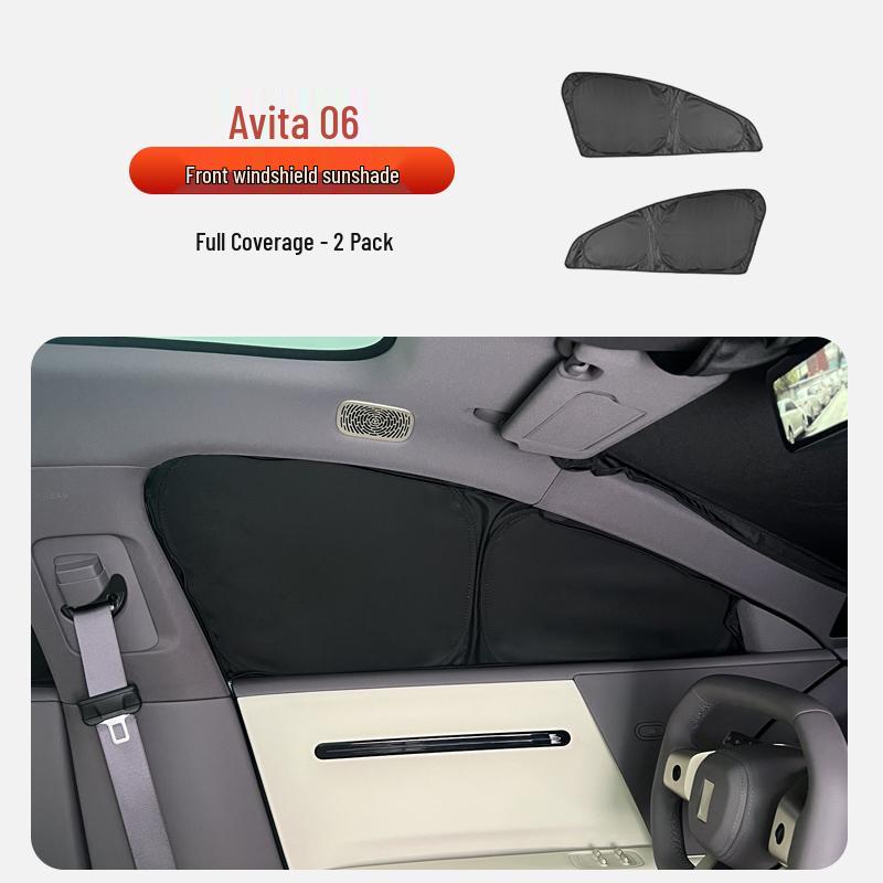Avatr 06 Sunshade/Heat-Insulating Curtain for Windshield and Windows - Full Blackout Protection