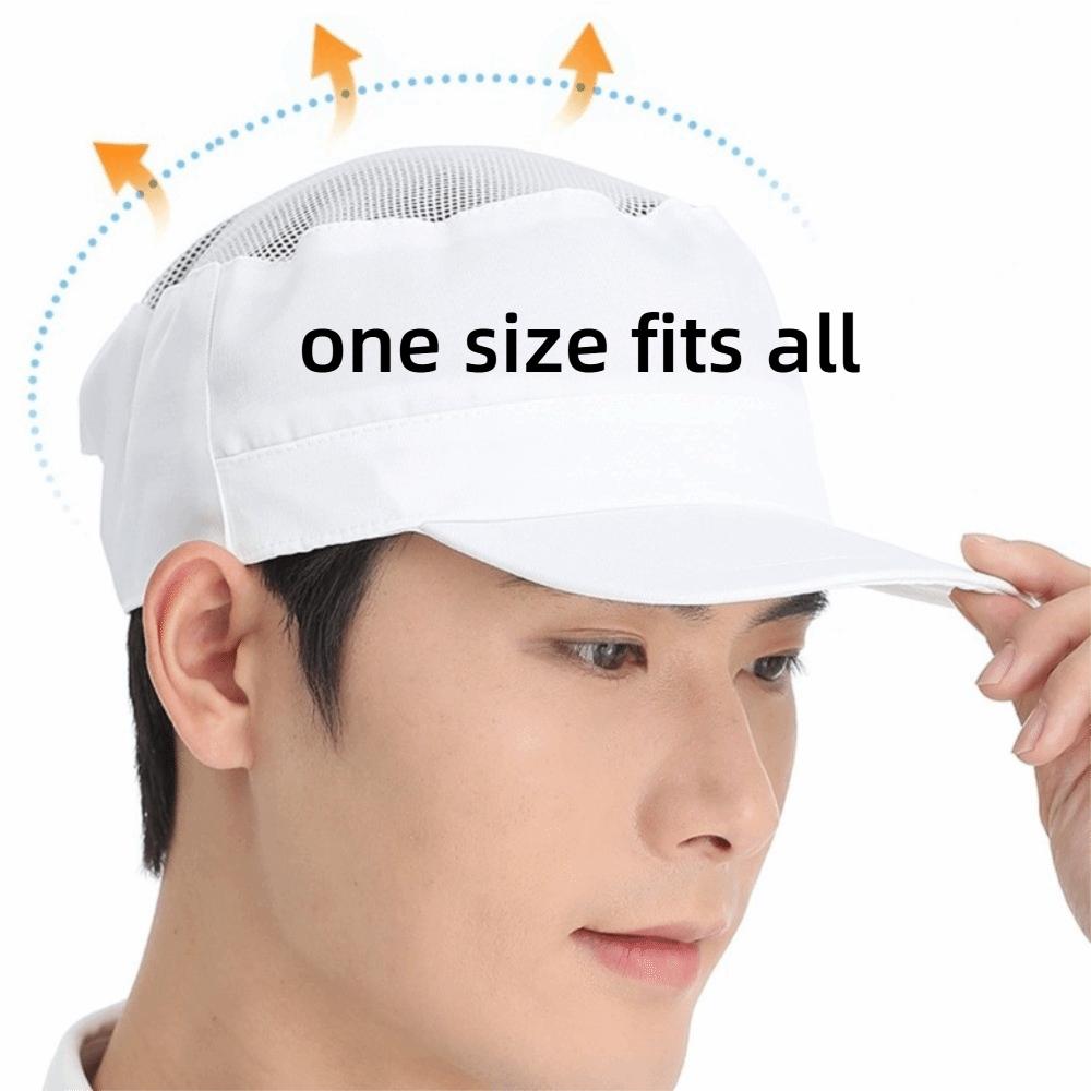 Breathable Hairnet Hat Dustproof Hair Cover Fashion Accessory Work Cap  Hair Loss Prevention