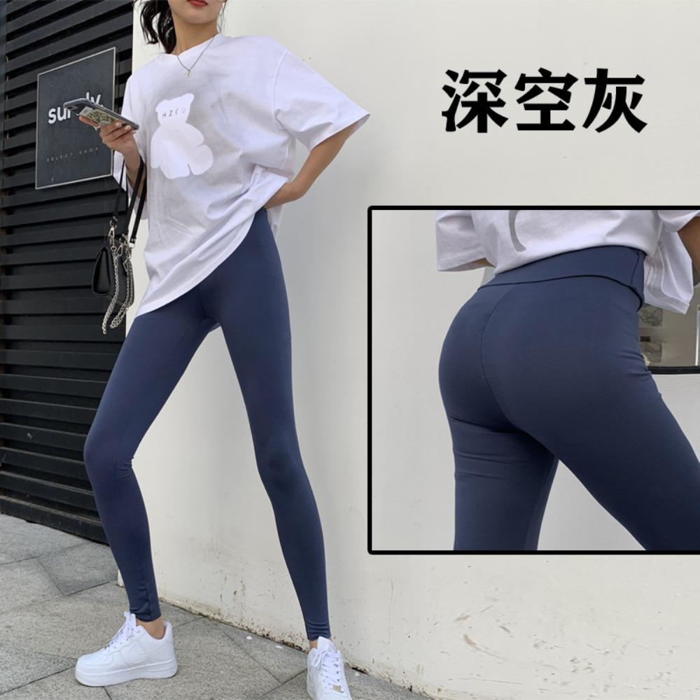 

Одежда из овечьей шерсти, осенние и зимние шерстяные толстые леггинсы с высокой талией, йога для живота XXL серый