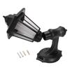 Solar LED Wall Lamp Outdoor Fence Garden Light Hexagonal Palace Lamp