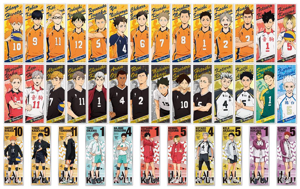 Ensky Haikyu!! TO THE TOP Long Sticker Box