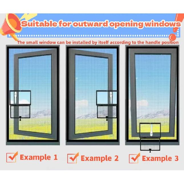 Black Mosquito Net for Window Invisible Screen Anti insect Customizable Size Mesh Air Tulle nano Summer Mosquitoes Flies