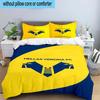 3PCS Hellas-Verona Crest Bedding Set,Including 1pc Duvet Cover And 2pcs Pillowcases Perfect for Bedroom, Dormitory, Fan Christmas Gift