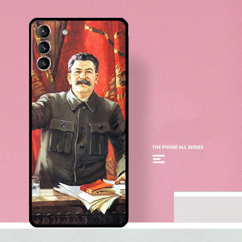 

Stalin Soviet Case For Samsung Galaxy S23 S22 Ultra Plus S8 S9 S10 Plus Note 10 20 S21 FE S20 FE Cover Galaxy Note 10