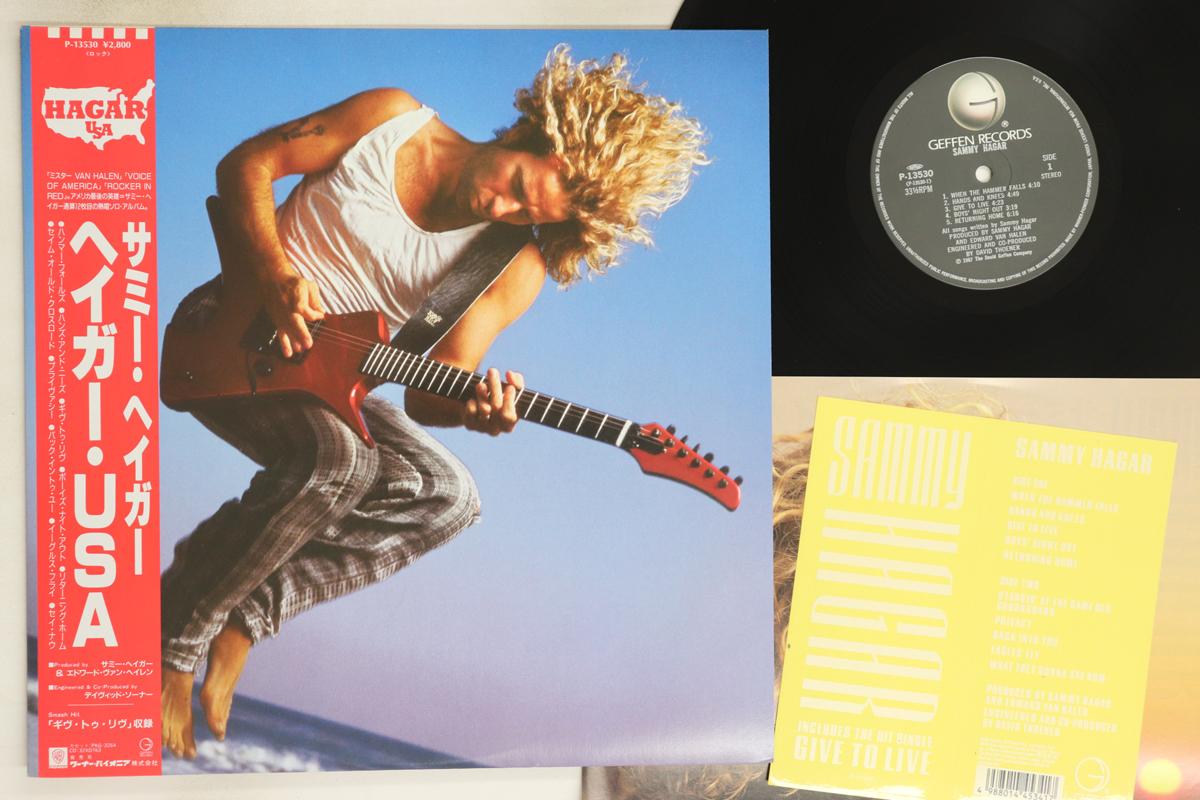 

LP Пластинка SAMMY HAGAR - I Never Said Goodbye P13530 GEFFEN 1987 Япония Оби Металл Б/У