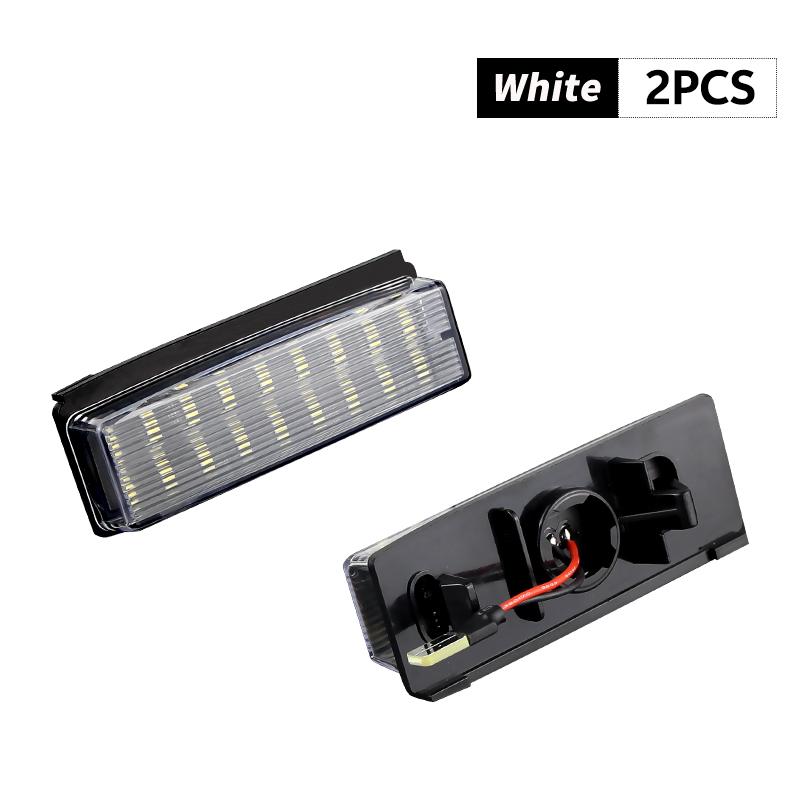 

2PCS LED License Plate Light For Mazda Miata MX-5 2006-2015 Roadster MK III (NC) Fiat 124 2017-up 12V LED Number Signal Light