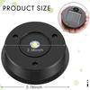 Solar Lantern Replacement Top 7 Lumens LED Solar Panel Lid Light Outdoor Hanging Solar Lights Spare Parts for Garden Yard Use