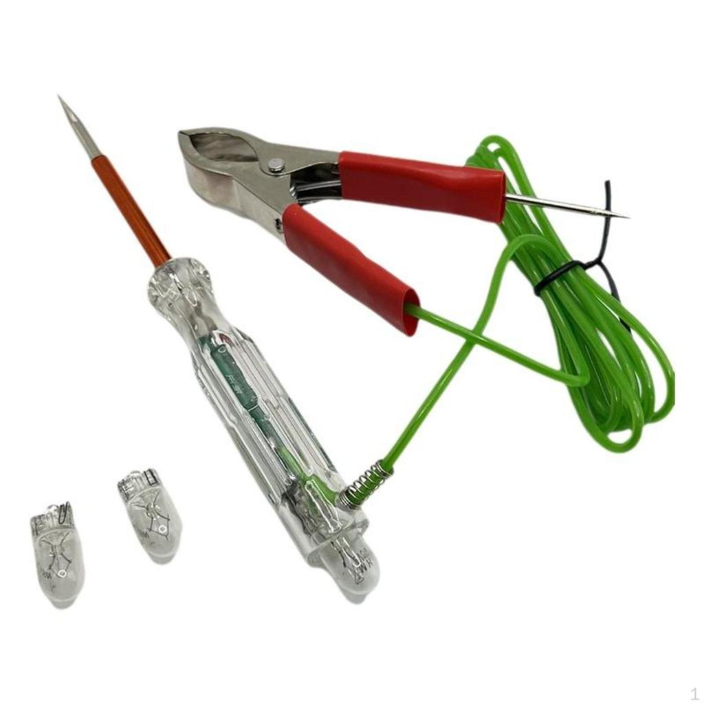 Automotive Test Light, Electric Potential Display Circuit Tester, 624V, Repair Tool Pencil