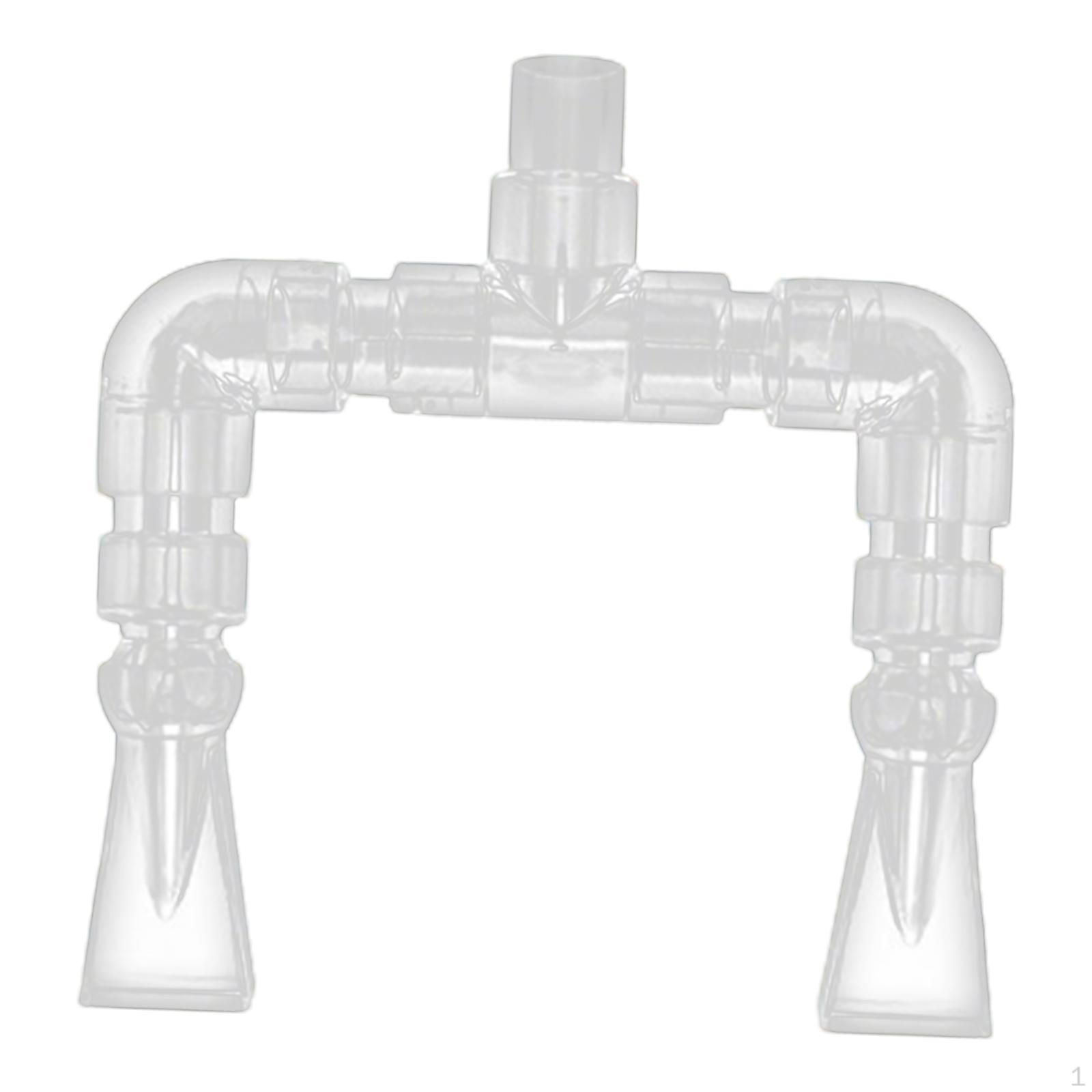 

Комплект сантехники для аквариума, регулируемые насадки-утконосы, возвратный фитинг, двойной выход Inner Dia. 20mm