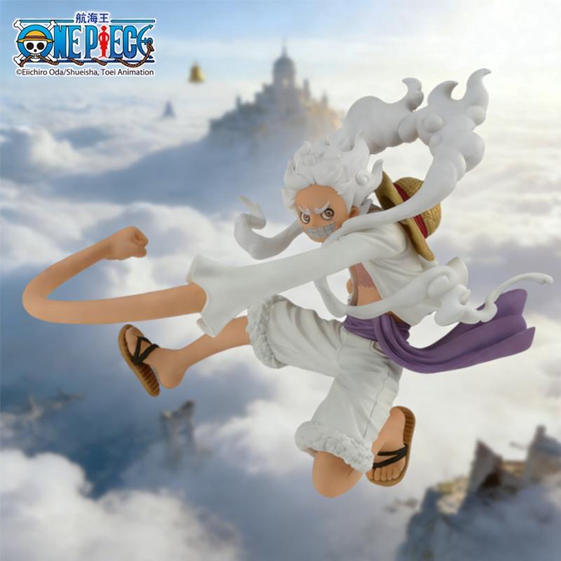 1pc Officially One Piece Luffy Gear 5 - Sun God Nika Figure, Awakened Ultimate Form Display Model, Anime Collectible Gift.