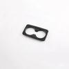 Carbon Fiber Rear Water Cup Holder Frame Cover Trim For KIA Niro 2022 2023 2024