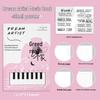 Rose Butterfly Laser Stamped Notebook with Magnetic Buckle - Retro Style Student Diary