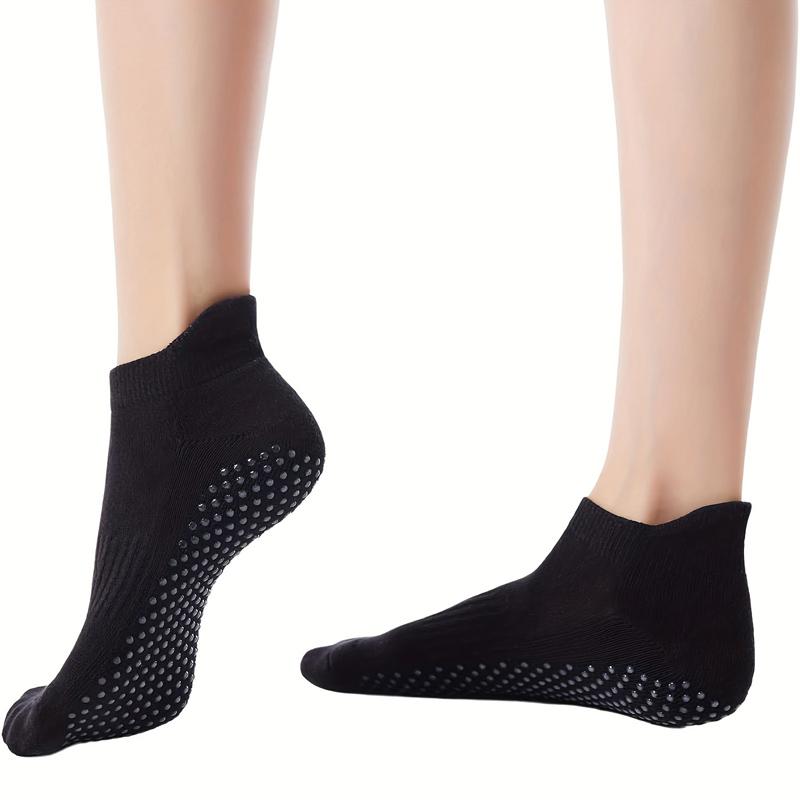 Rutschfeste Pilatessocken für Damen, atmungsaktiv, Fitness-Baumwolle, Yogasocken für Damen, Fitnessstudio, Workout, Ballett, Tanz, Sport-Socken