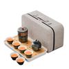 Yunyan Portable Ceramic Travel Tea Set with Quick Cups