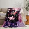 G-George Michaels Throw Soft Flannel Throw Summer Blanket Lightweight Cozy Nap Blanket for Sofa Bed Travel