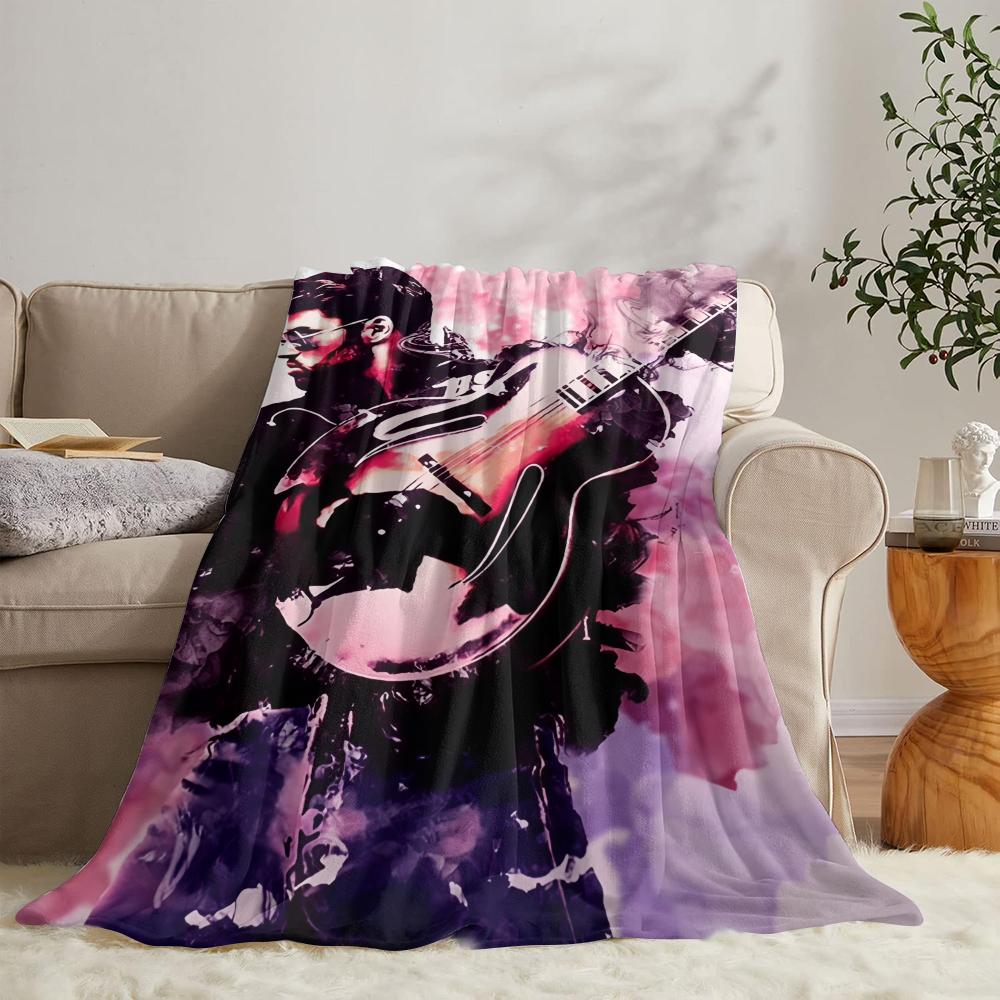 G-George Michaels Throw Soft Flannel Throw Summer Blanket Lightweight Cozy Nap Blanket for Sofa Bed Travel