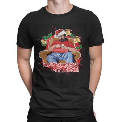 Jim royal Frohe Weihnachten mein Arsch Film Kino Königliche Familie T-Shirt