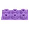 Flower Shaped 1Pc Silicone Bakeware Mold Baking Tool Donuts DIY Cake Baking Molds