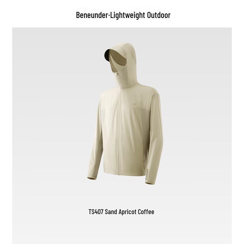 beneunder Men's Lightweight Quick-Dry Sun Protection Jacket TS407