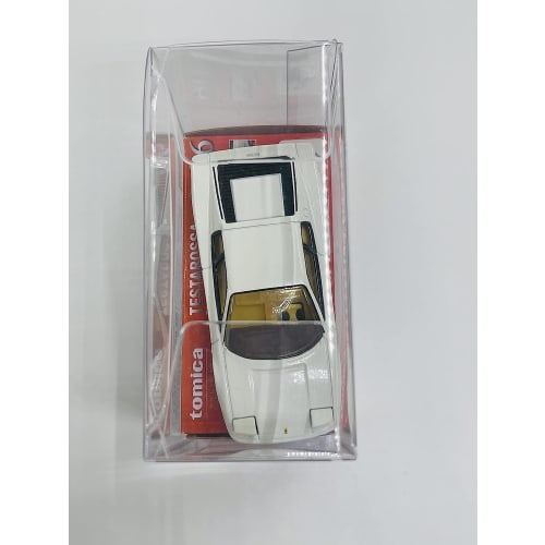 Premium Tomica 2-Tier Clear Case, Fits 2 Tomicas, Compatible with Tomica 50th Anniversary Models, Display Case (15 Cases) AS-CKS-MD15