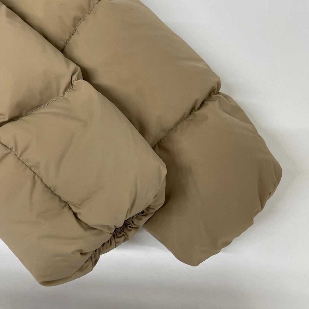 DUVETICA Brown DONNA Fur Hooded Down Coat Coat 38 beigeUsed