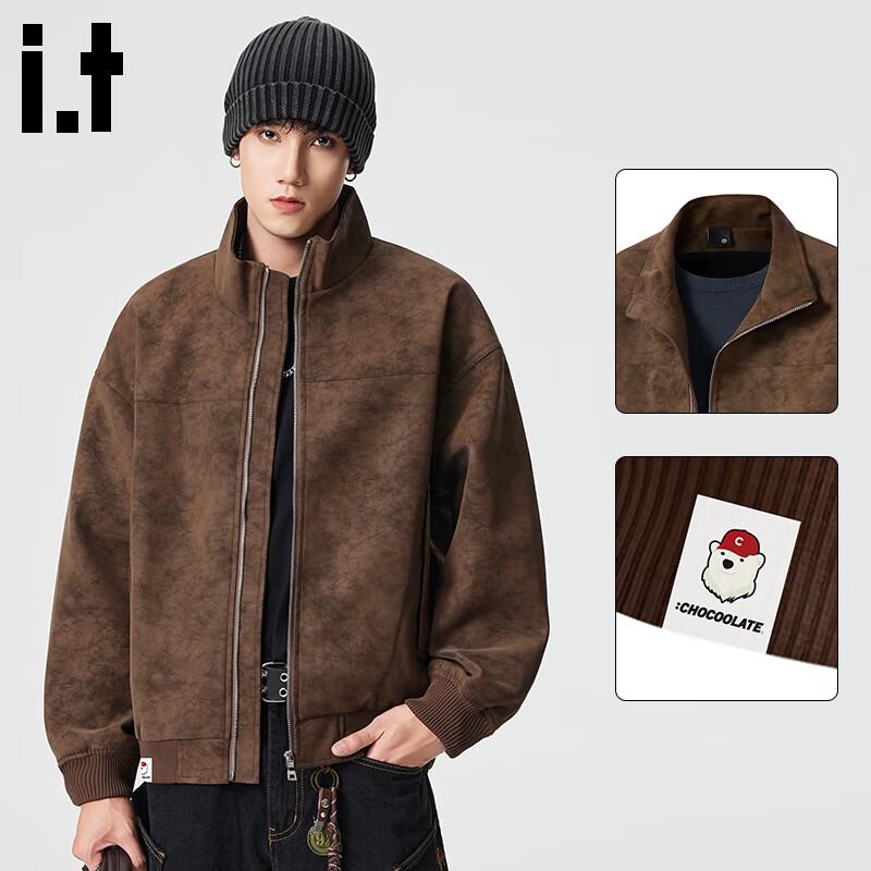 Мужская куртка CHOCOOLATEit в американском стиле из ПУ кожи 3XL