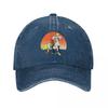 Cappellino da Baseball da Cowboy Lucky Luke Divertente Stile Unisex Lavato Usurato Snapback Cappello Fratelli Dalton Fumetti Lucky Luke Cappellini Regalo Cappello