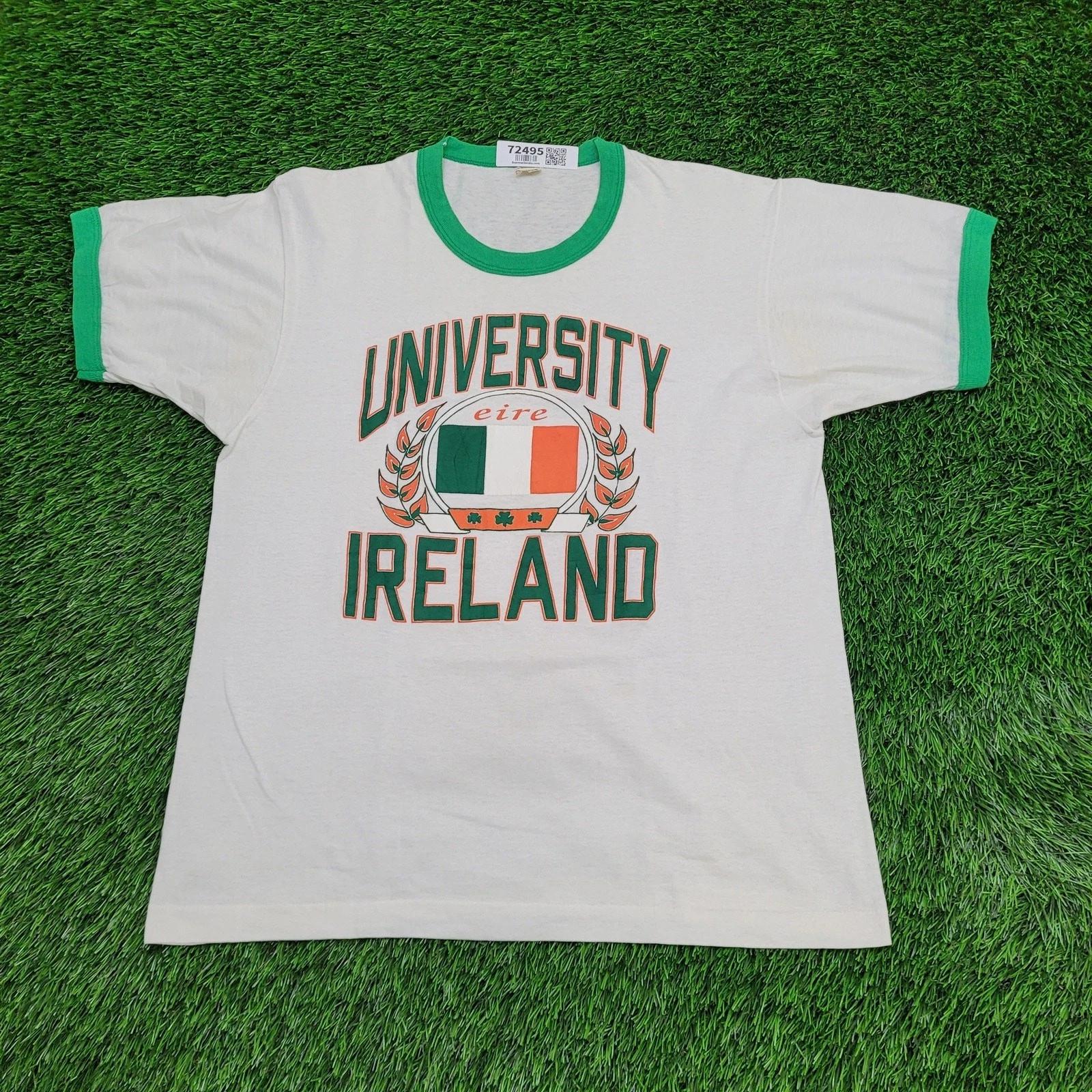 

Vintage 80s Screen-Stars Shirt M/L 20x26 USA 4XL