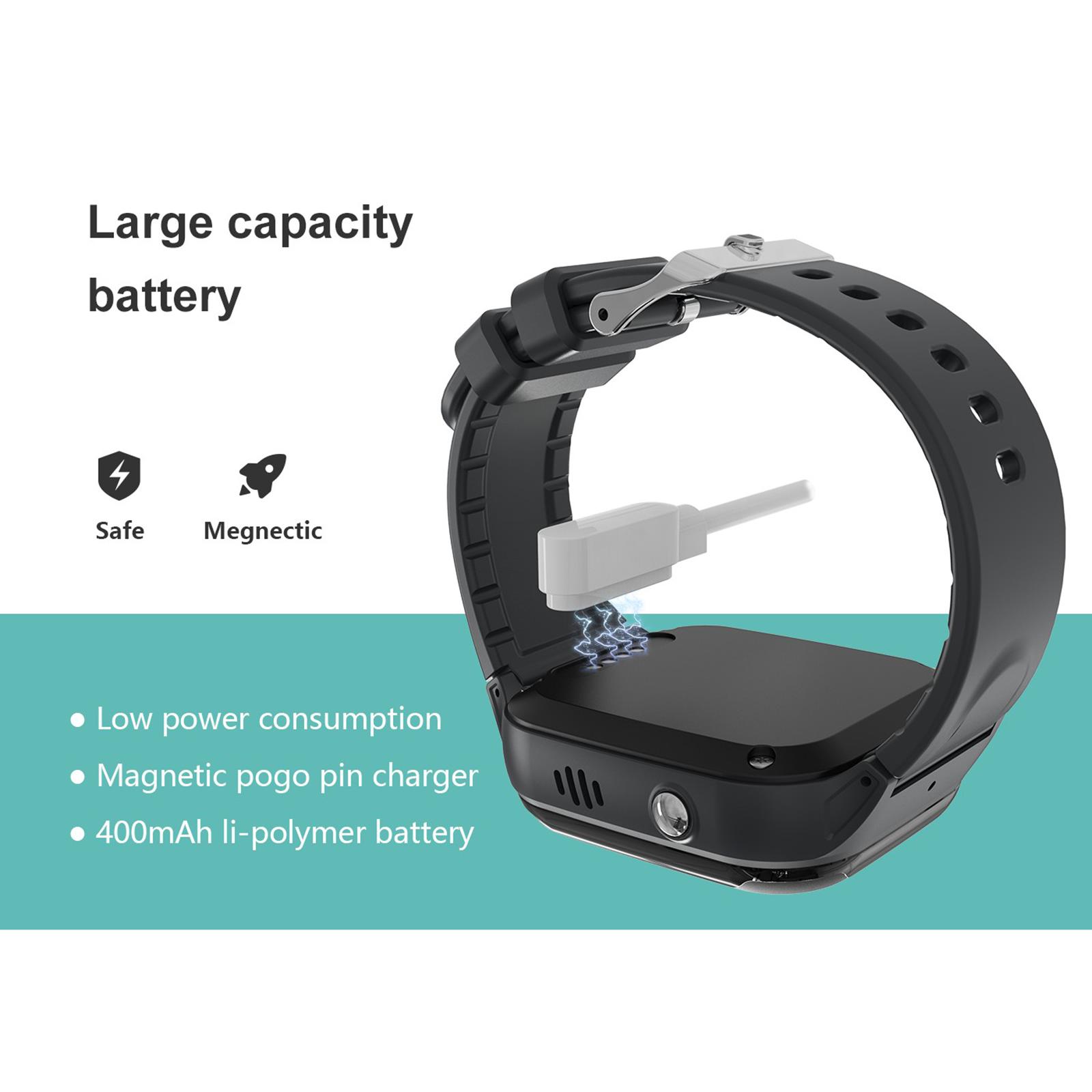 

Часы 4G Видеозвонок Микро Голосовой Чат Двусторонняя Связь IP67 Водонепроницаемые HD Камера Двойной Динамик Часы