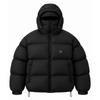 Zimní péřová bunda s kapucí a kuklou, silný bavlněný kabát, unisex, ležérní streetwear