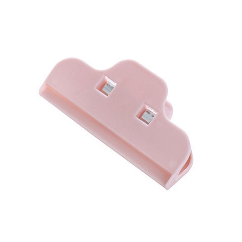 Portable Large Kitchen Storage Food Snack Seal Sealing Bag Clips Sealer Clamp Plastic Tool for Bag Kitchen Practical Gadgets розовый 665₽
